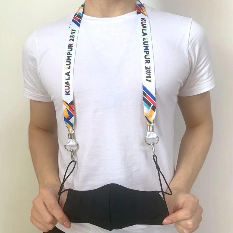 Новый дизайн, Лидер продаж, высококачественный шнурок с зажимом для бульдога/держателем для чашки или бутылки