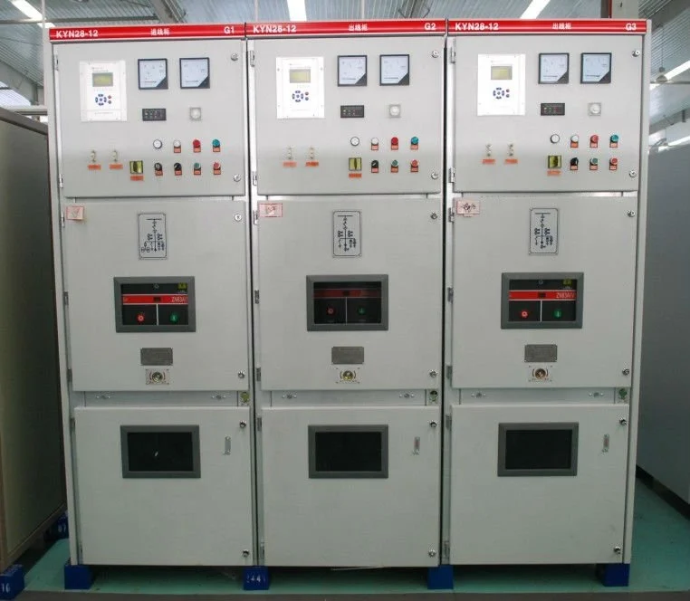 11kv indoor metal-clad enclosed MV substation switchgear yard
