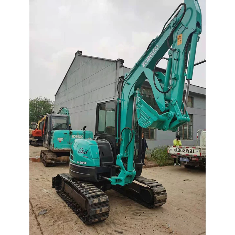 Mechanical control mini used excavators for sale in dubai small KOBELCO micro crawler digger excavator