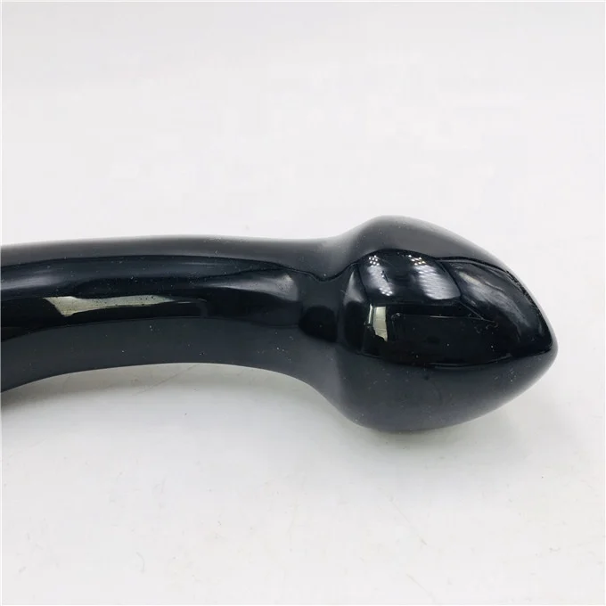 high quality  black obsidian  Crystal Massage Wands Women Sexy Yoni Crystal Dildos yoni healing stick