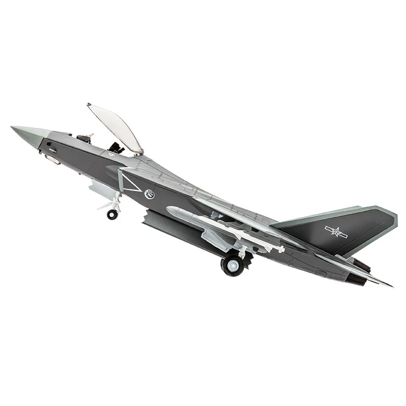 Hot Sale Fighter Diecast Model Alloy Mini Aircraft Toys 1/72 Scale J-31 fighter Jet Models