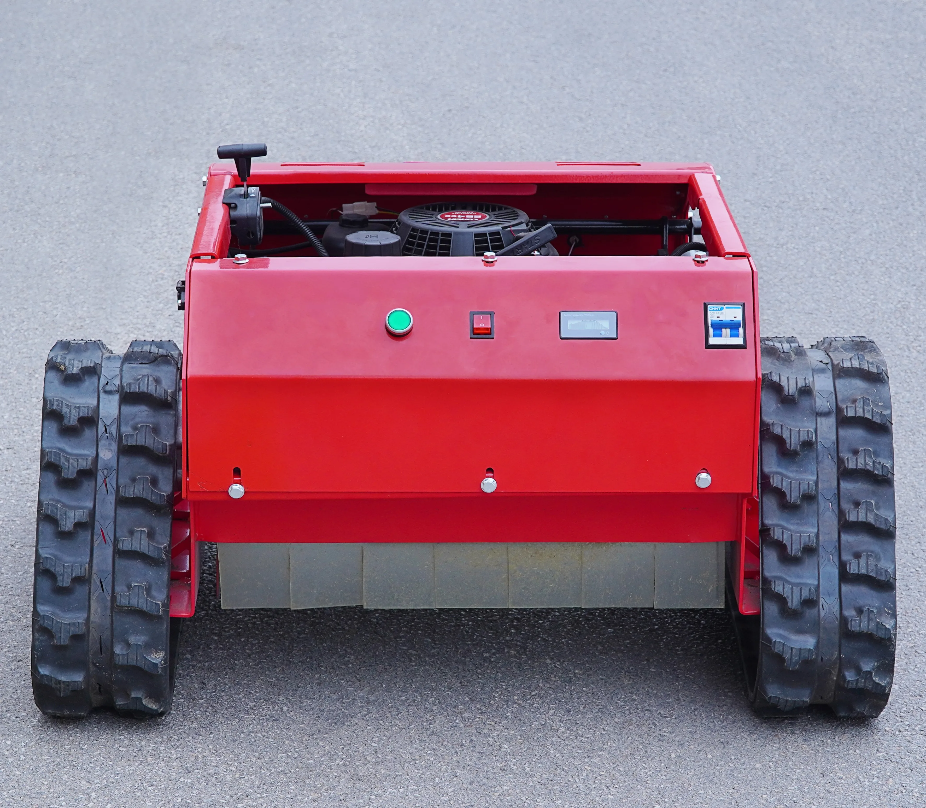 High-Quality Agricultural Electric Remote Control 360-Degree Rotary  Lawn Mower Garden Gasoline Mower