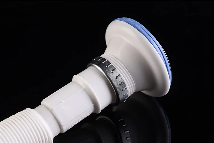 PP Deodorant Plastic Flexible Sink Drainage Drain Pipe For Basin Pvc Drain Pipe
