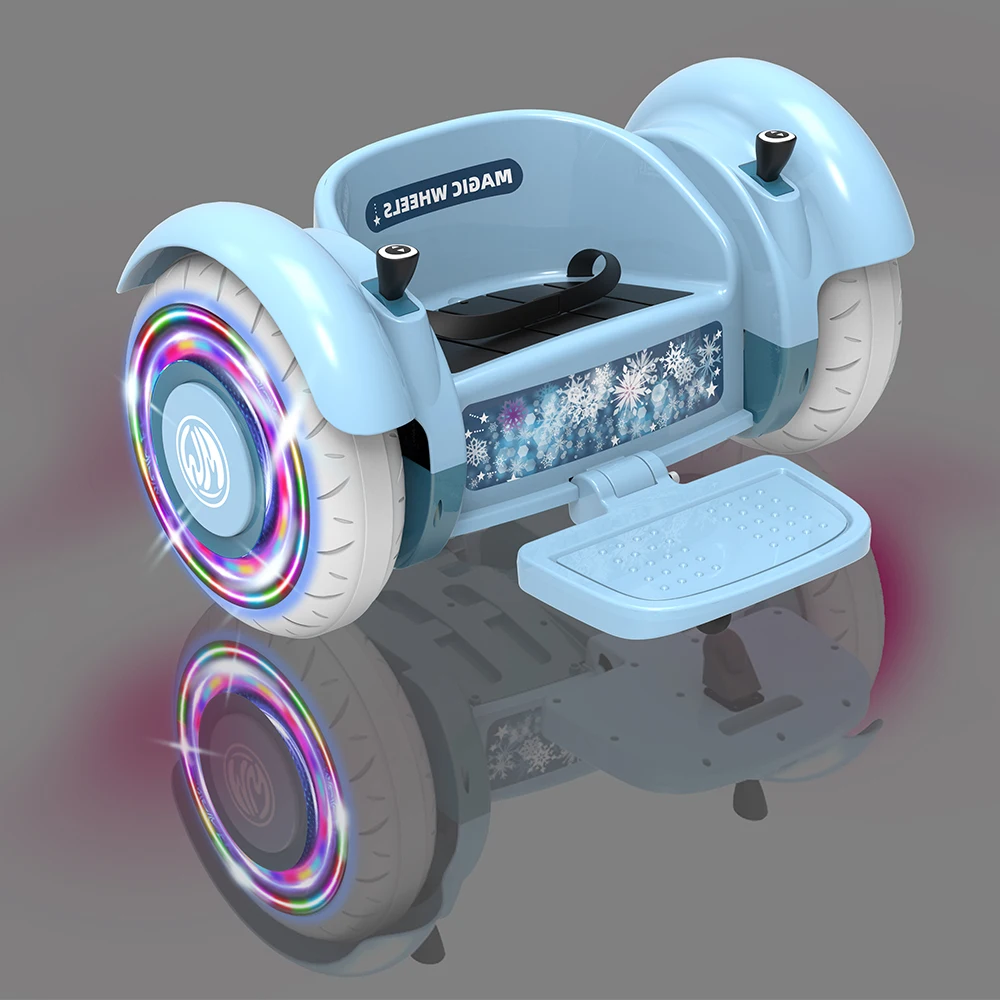 Luxury Motor 12v Powerwheel Set Battery Big Toy Children Ride On Electric Car Kids with Lights