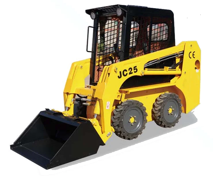 hot Skid steer loader JC25 with 25hp engine loading capacity 380kg mini skid loader for sale