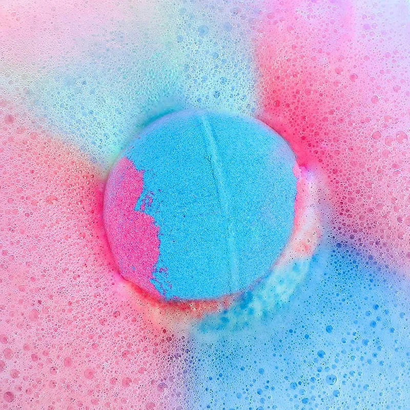 Wholesale gift set with jewelry inside bubble vegan natural organic fizzy bath bombs bath fizzies