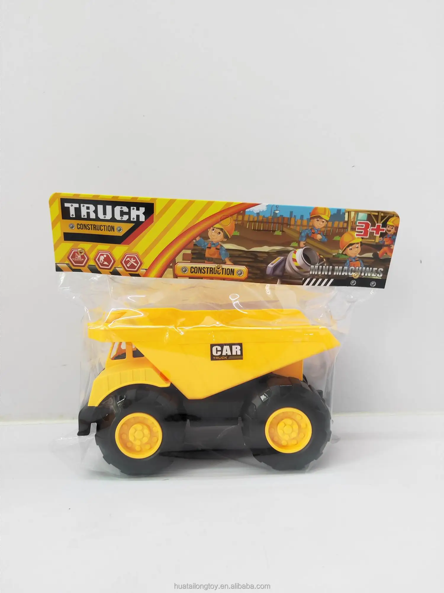 360 degree rotation 6 channel 2.4G remote control multifunctional plastic truck with light for kids age 8 years+