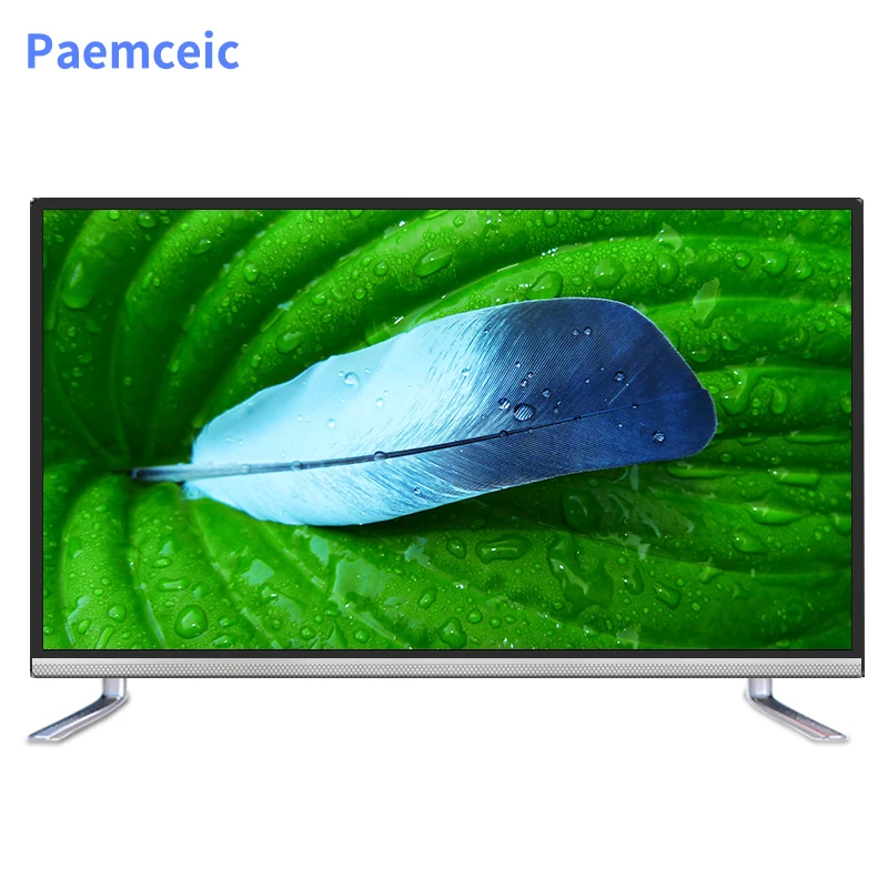 Горячая Распродажа телевизор 50 дюймов smart tv светодиодный android с металлической