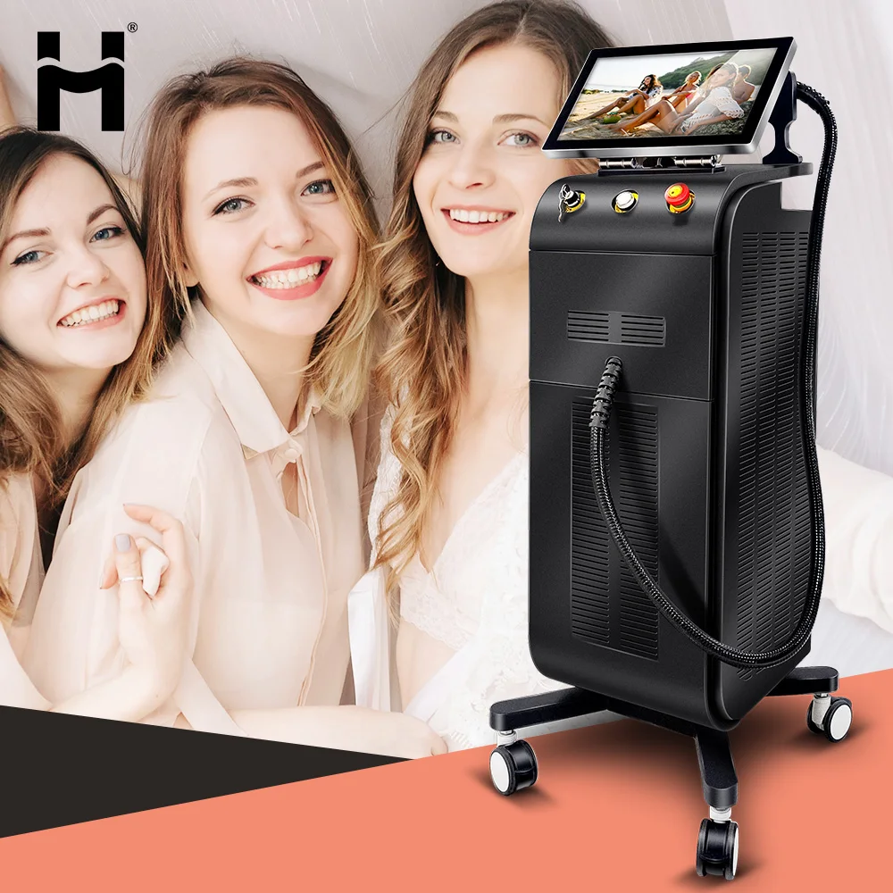 Fast painless permanent hair removal diode laser germany tec 808nm diode laser hair removal machine