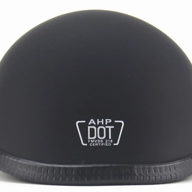 DOT Cheap Factory OEM motorcycle  Personality Retro Scoop Helmet EE Half Electric American Matte Black Helmet