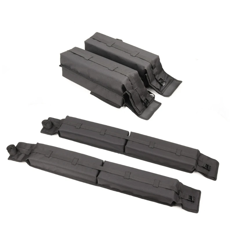 Anti-UV Universal Car Aero Crossbar Pads Roof Rack Pads for Kayak Surfboard SUP Canoe
