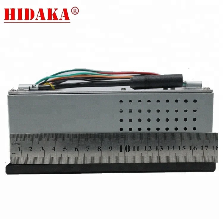 HIDAKA FM AM USB  HI-M200 media player reliable car radios with external antenna jack 12 24 volt for excavator