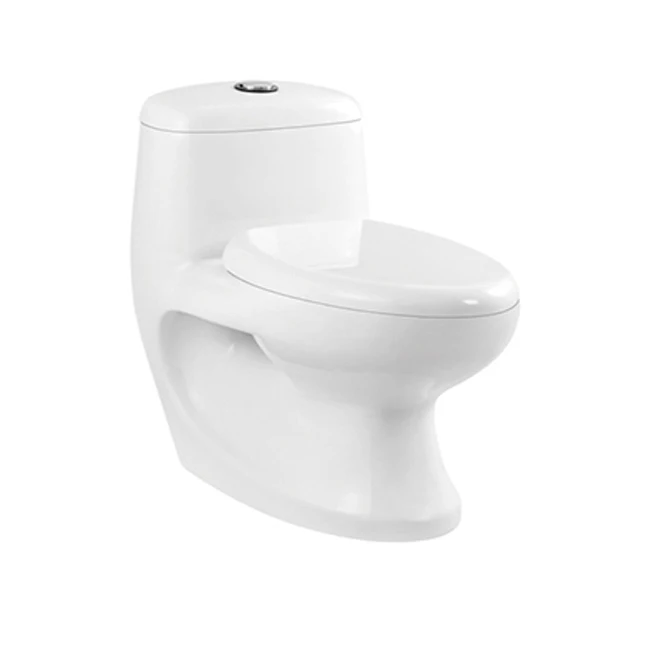 Простой в уборке, компактный дизайн, один ПК, керамические наборы для ванной комнаты, s-образная ловушка для туалета, туалеты с двойным сливом