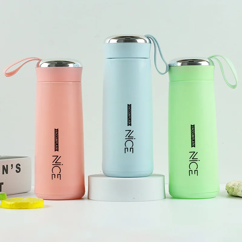 Hot Selling 2024 New Nice Water Cup Bottle Nice Plastic Glass Cup Cute Student Tumbler Promotion Gift Cup Printed Logo Bottle