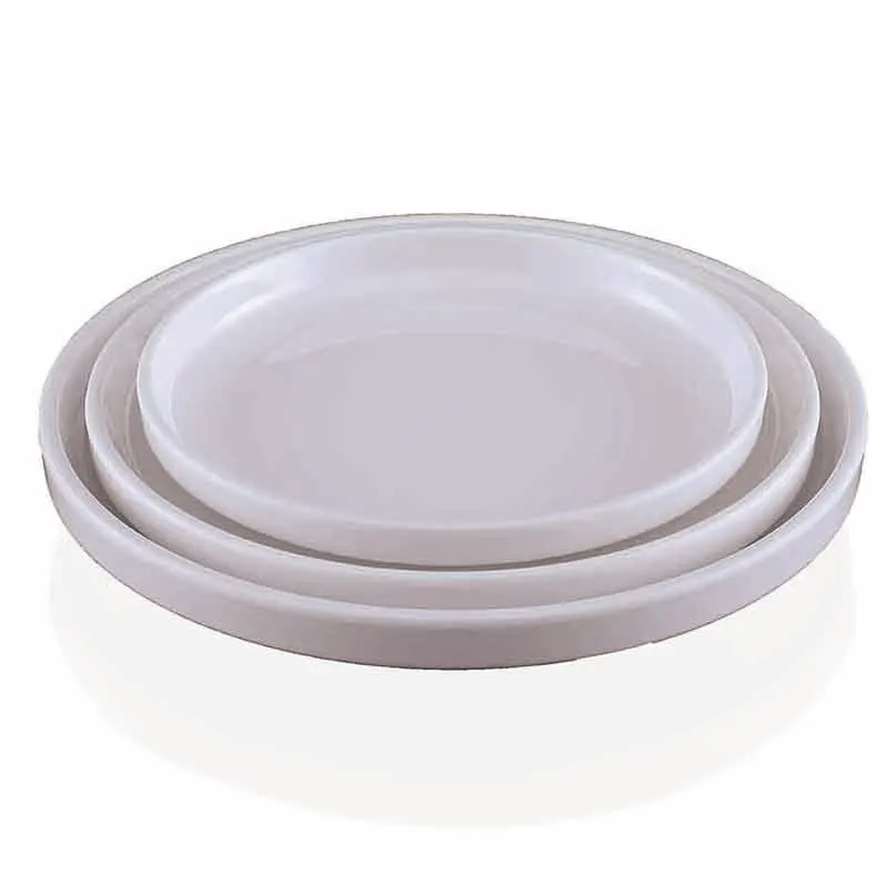 Wholesale Melamine Charger Plate Plastic Dinnerware Plates Sets Serving for Restaurant Wedding Party