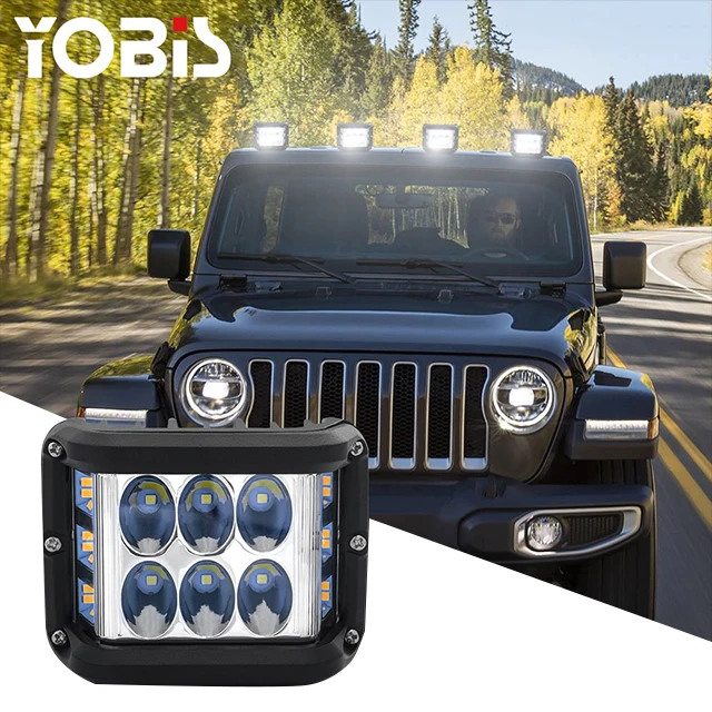 5 3/4 f150 mini 4x6 4x4 driving lights 4300k 4 inch 45 slim led spotlights headlight led light bar