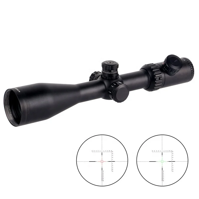 Mzj Optics 6061 Aluminum tactical FOCUHUNTER SF4-24x50E red green illuminated scopes optical hunting long range scope