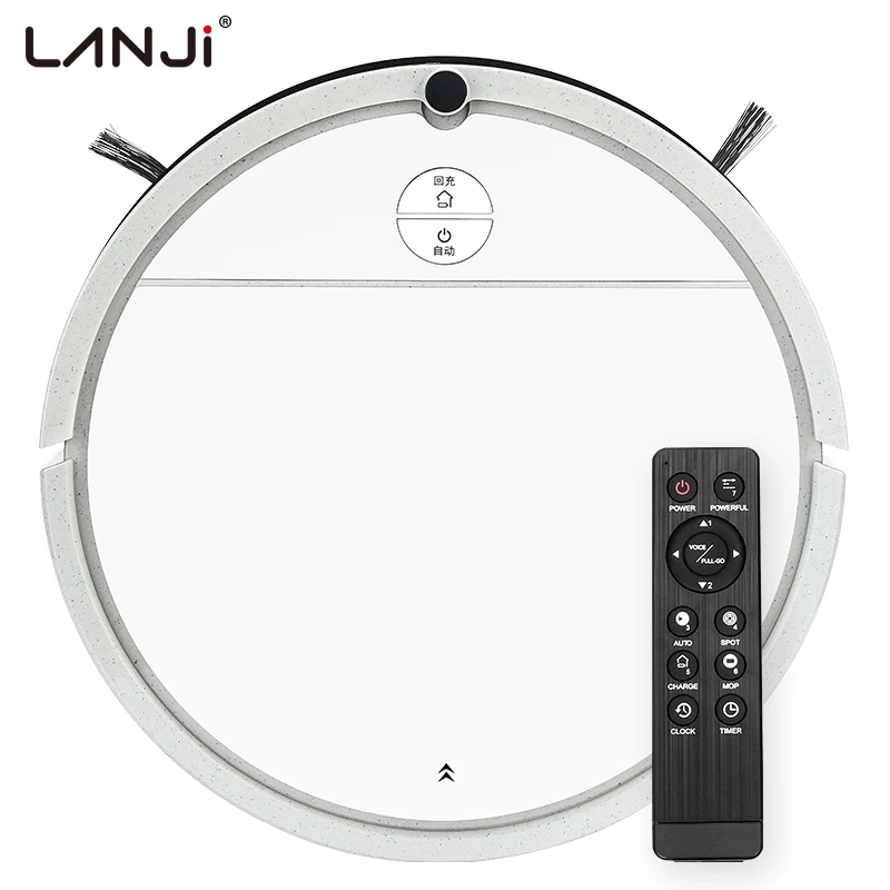  Lanji OEM умный дом мини ковровое покрытие влажной и сухой уборки робот-пылесос Aspiradora Роботизированная подметальная машина с большой резервуар для