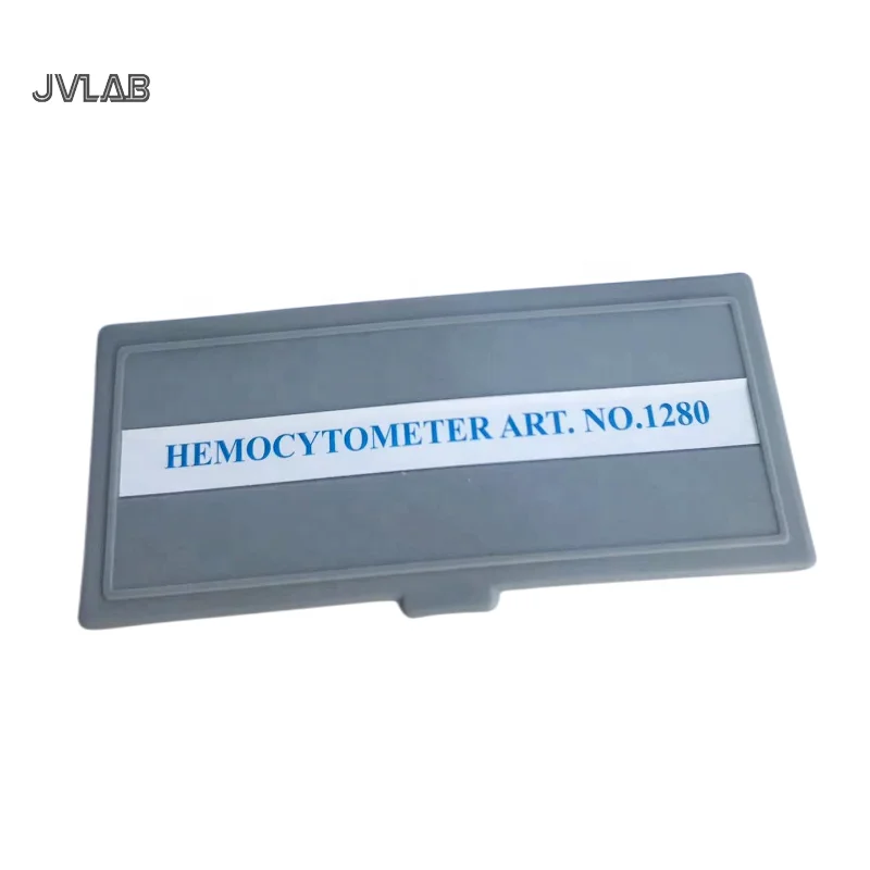 Hemocytometer Improved Neubauer Blood Hemocytometer Cell Counting Chamber Set ART. NO.1280