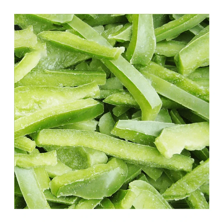 Guangye Haccp certificate Premium Vegetables Iqf Frozen bell pepper Oem Service Whole Stick slice Cut Diced Sliced Cubes Bell Pe