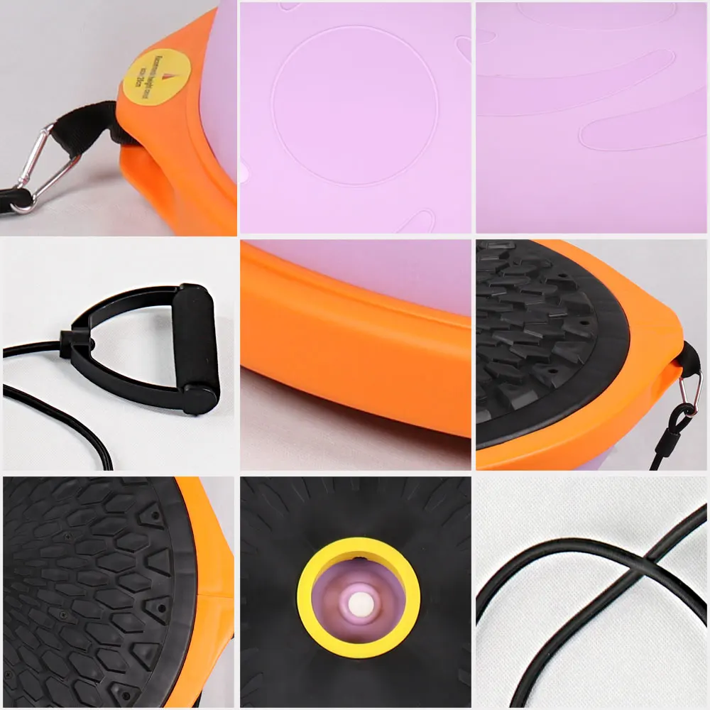 Colorful PVC Yoga Half Ball Balance Exercise Hemisphere Home/Gym Indoor fitness training