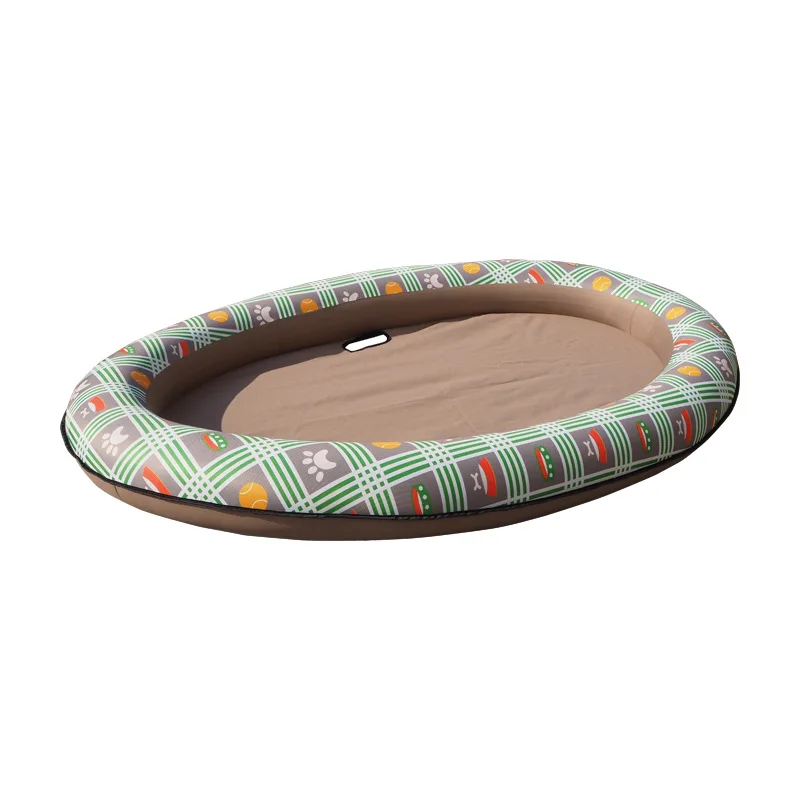 
Dog Pool Float Pet Water Toy Pool Float Swimming Pool Floating Row Bed Inflatable Beach Toy For Pet 
