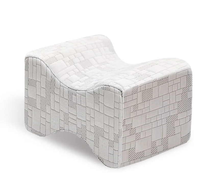 Nice Price Hot Sale Orthopedic Contour Leg Memory Sciatica Relief With Soft Removable Cover Fabric Foam Support Knee Pillow