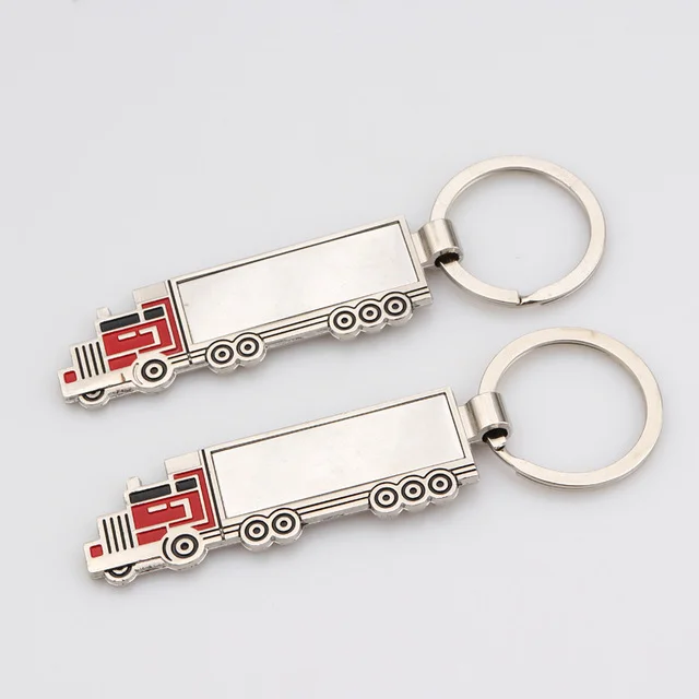 Wholesale Custom Truck Keychain Oem Design Metal Truck Keychain With No Mould Charge