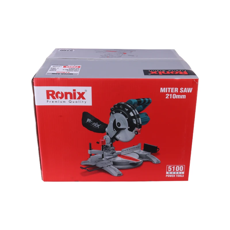 Электрические электроинструменты Ronix 5100 1450 Вт портативная промышленная циркулярная машина для резки древесины торцовочная