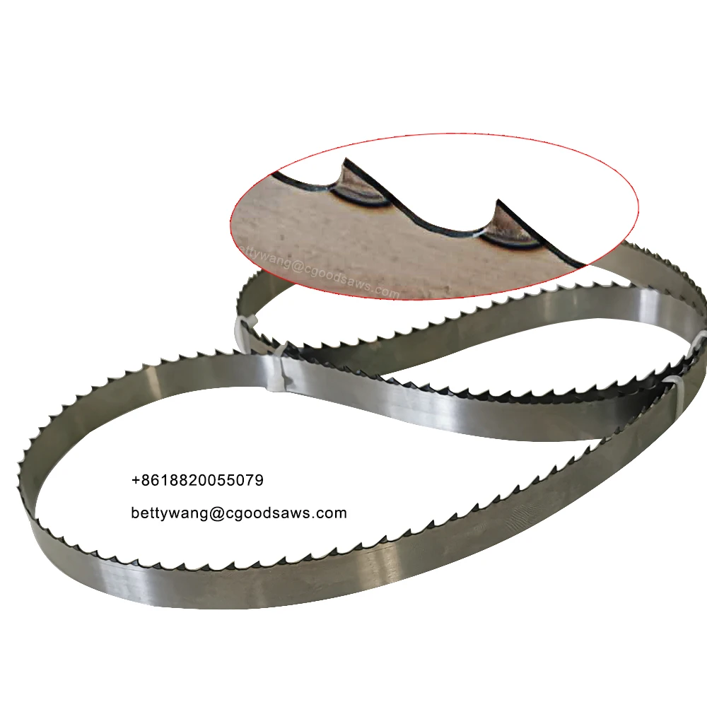 Hardened Teeth Finishing Meat Cutting Band Saw Blades Best Band Saw Saw Blade Coils or Endless