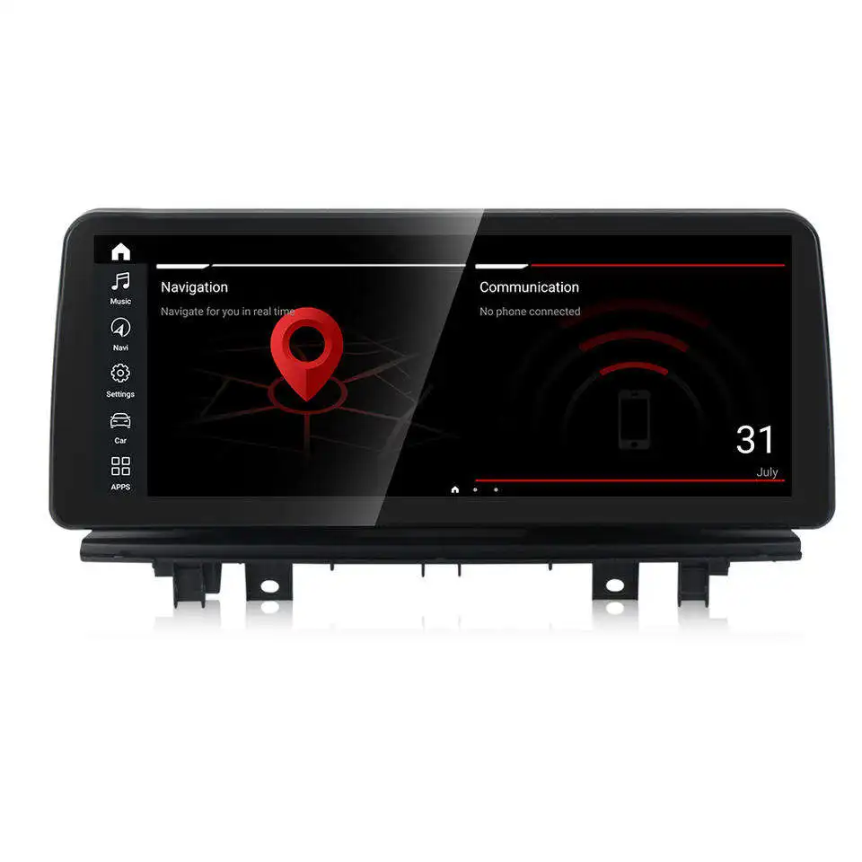 Aijia 12 3 'беспроводной Carplay Apple Android 4G 5G GPS для BMW X1 F48 оригинальный 2016-2018 NBT CarPlay автомобильный головка UnitRadio