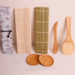 Amazon New Design Bamboo Sushi Making Kit Family Office Party Homemade Sushi Gadget For Food Lovers