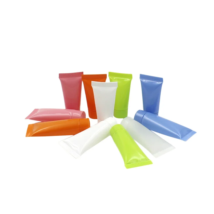 
5g,10g,15g,20g,25g,30g plastic pe tube package small tube container for travel 