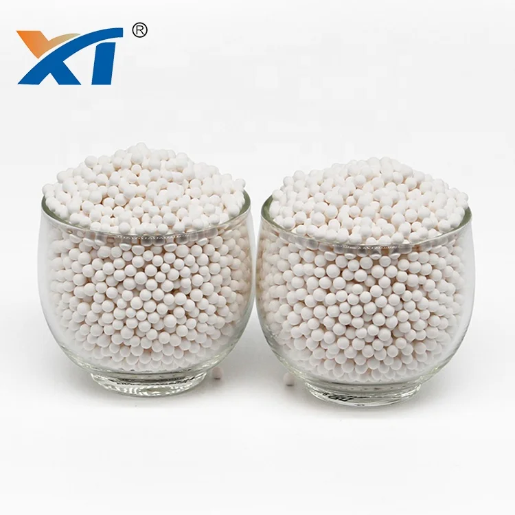 KA100 activated alumina adsorbent 1.5-3.2mm as filtration media for polymer purification