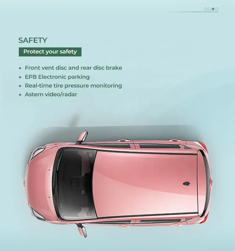 China New Energy Changan Ben-Ben MINI EV 301km Range Pure Electric Mini Car