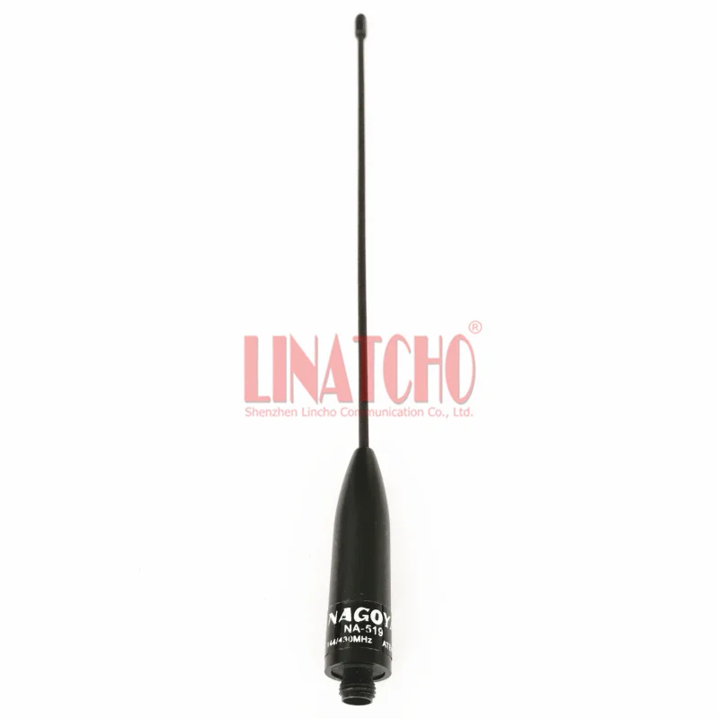 NA519 VHF UHF Dual band Frequency SMA Female Thin Flexible Portable Radio Walkie Talkie Antenna