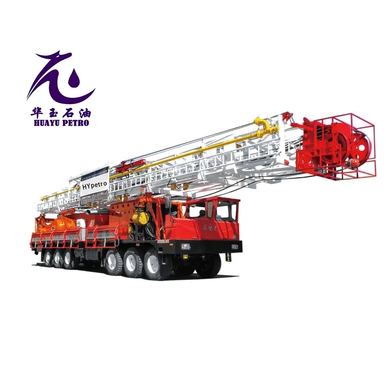 XJ650(120t) Truck-mounted Workover Rig  Oil and Gas Well Drilling equipment for Sale