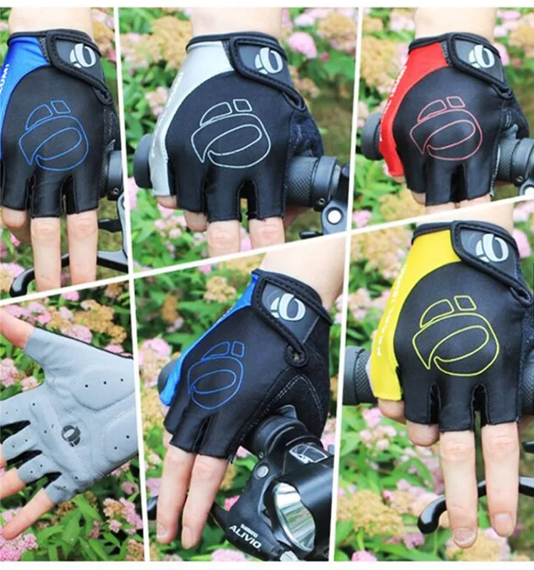 Men Cycling Gloves Bicycle Sports Half Finger Gloves Anti-slip Gel Pad Motorcycle MTB Road Bike Gloves M-XL