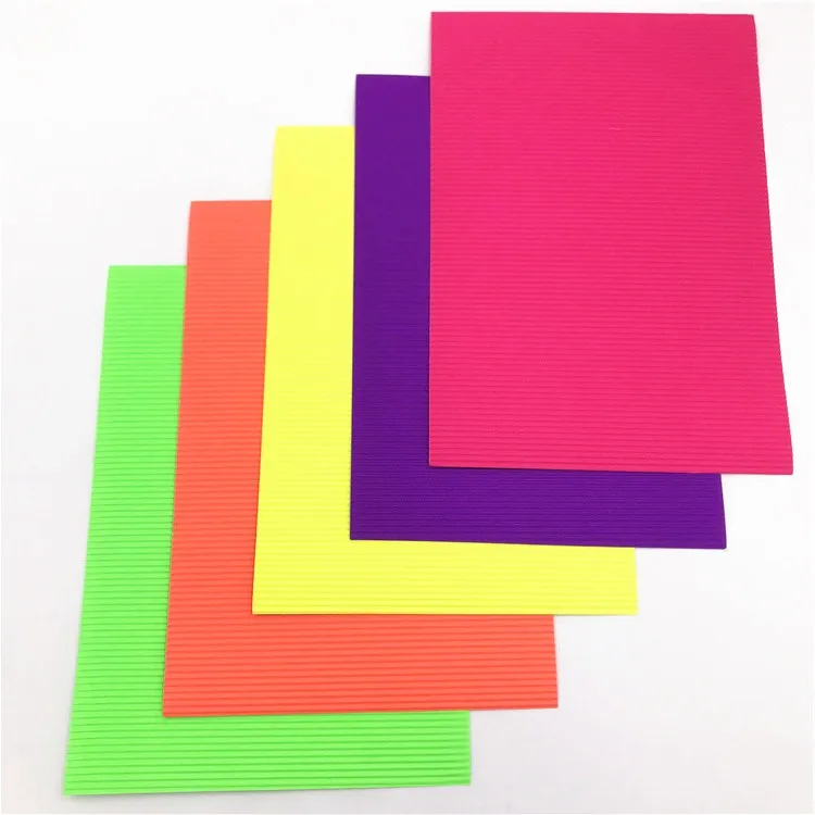 Plain colour 50*70 Corrugated art paper&paperboard