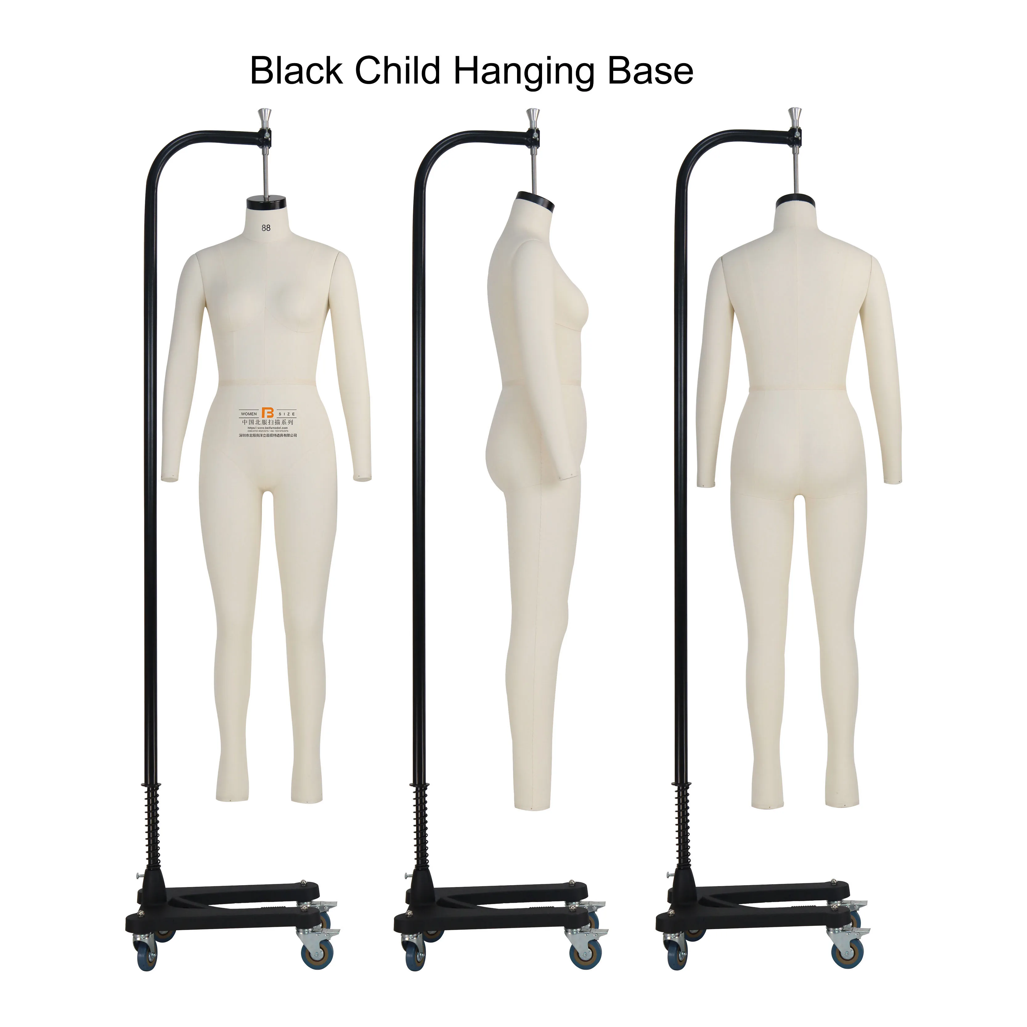 Female Dress Form for Tailors With Collapsible Shoulders Full Body Mannequin Fitting to Dressmakers