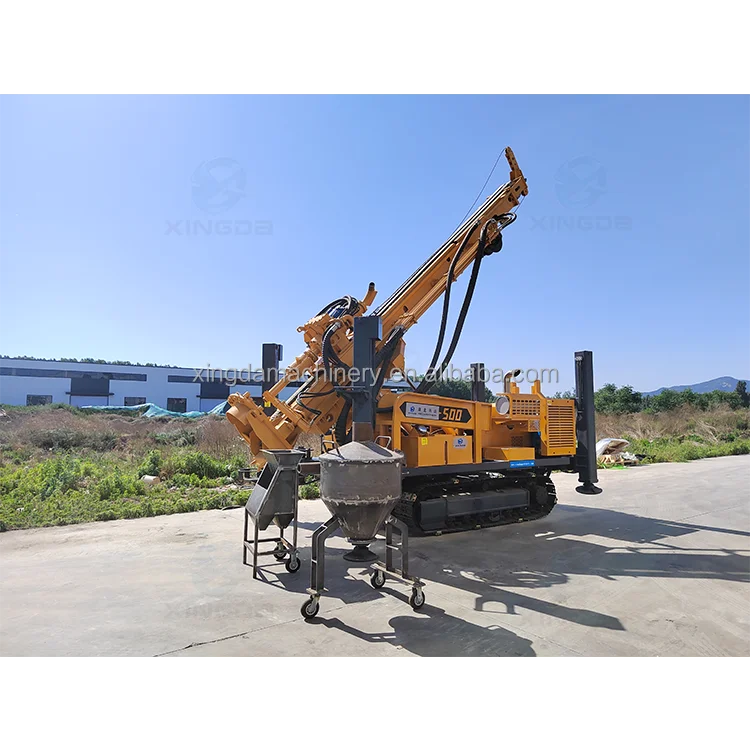 Hot Sale Crawler Mounted mounted rc drilling rig 400 meter deep truck rc drill rigs
