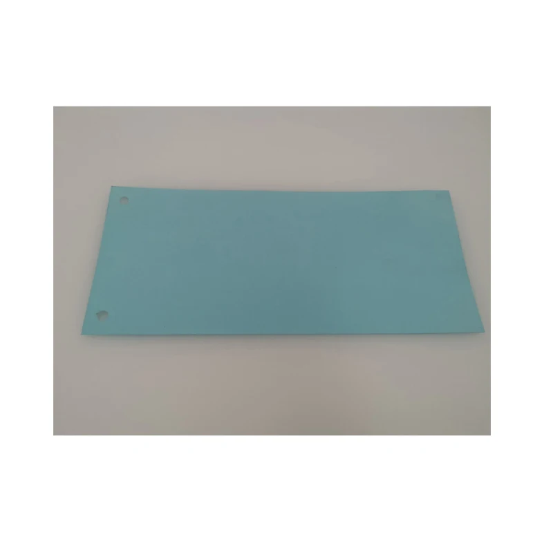 
Wholesale hig quality made of 120g to 180g pure wood pulp paper divider 