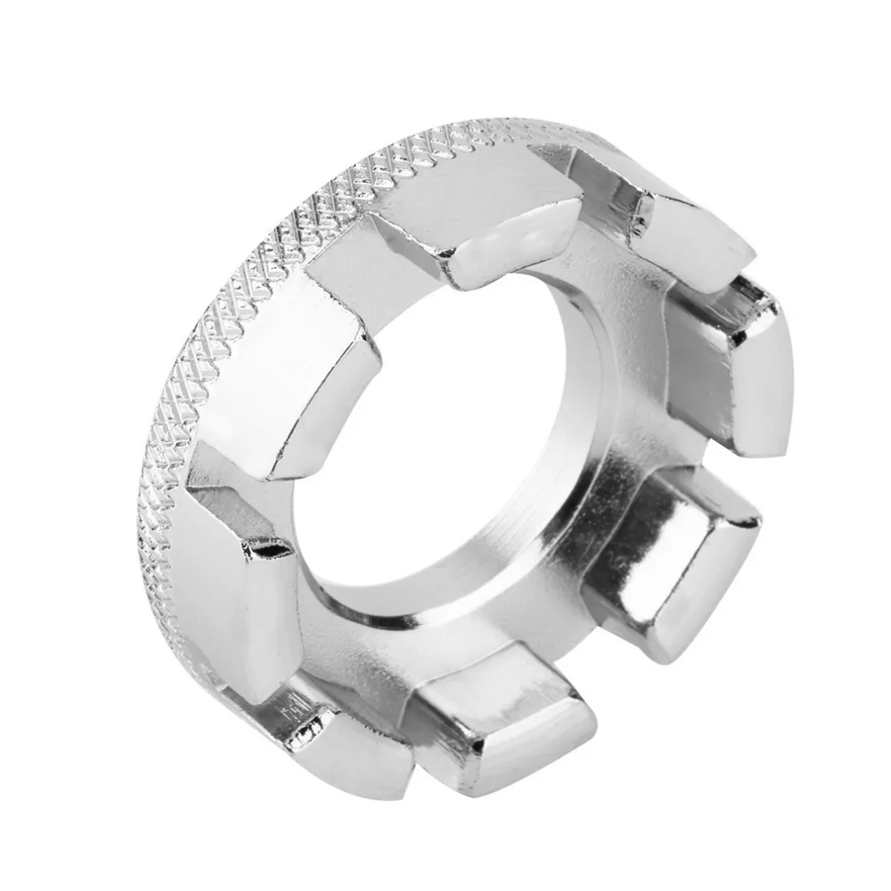 Bicycle Spoke Wrench Nipple Bike Torque Wrench 8Way Wheel Spoke Bicycle Repairing Tool