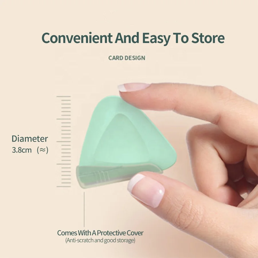 New Arrival 50% off Mini Triangle Painless EyeBrow Remover Trimmer for Women Facial Shaver Razor