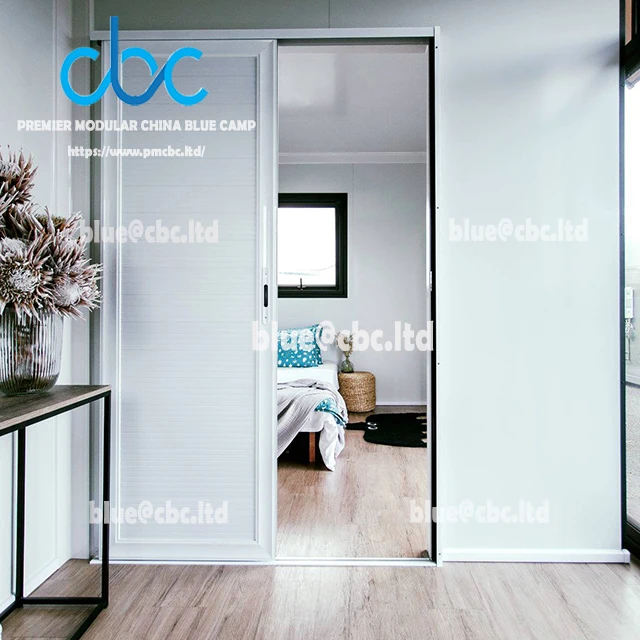 Outdoor double-layer hydraulic rod container coffee shop convenience store modern prefab homes Container house