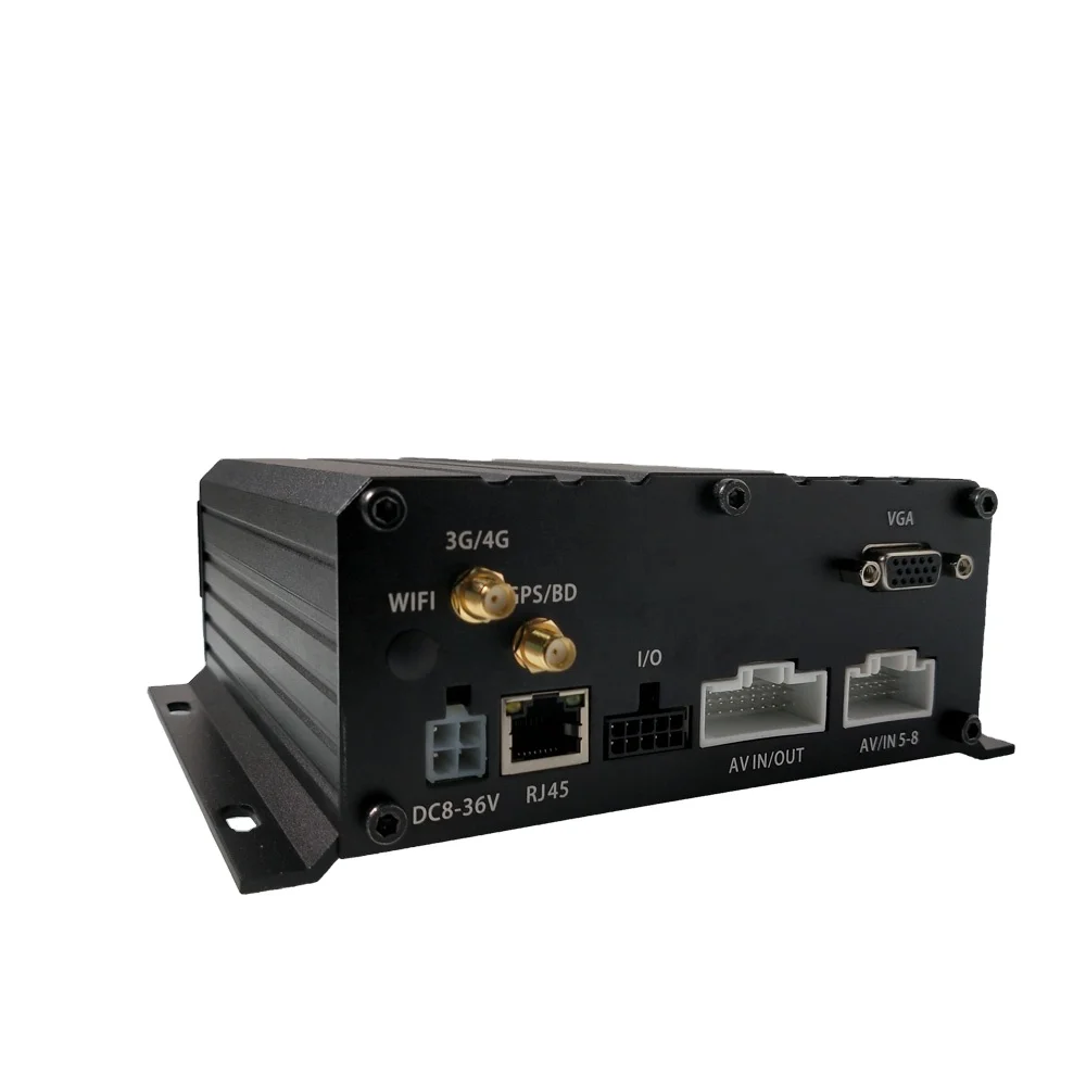 Автомобильный видеорегистратор 4G GPS 8CH 1080p