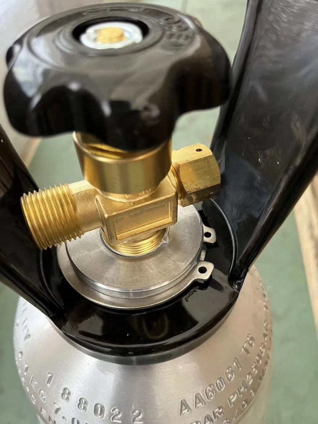 Dot cylinders 2.5lbs 5lbs 10lbs 15 Lbs 20 lb CO2 gas tank/cylinder New Aluminum Cylinder with Cga320 Valve