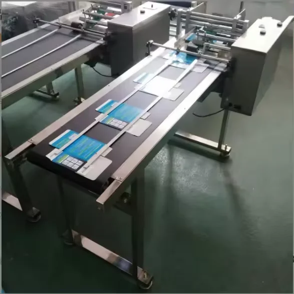 Yaomatec date time stamp machine with conveyor belt for plastic packaging bag automatic counting paging