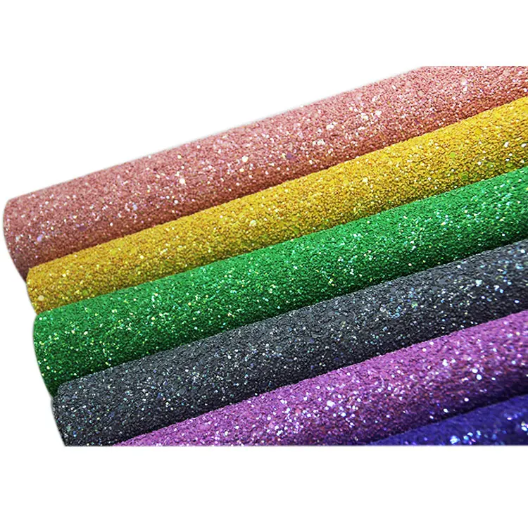 High-quality non-powdering multi-color glitter fabric wholesale online