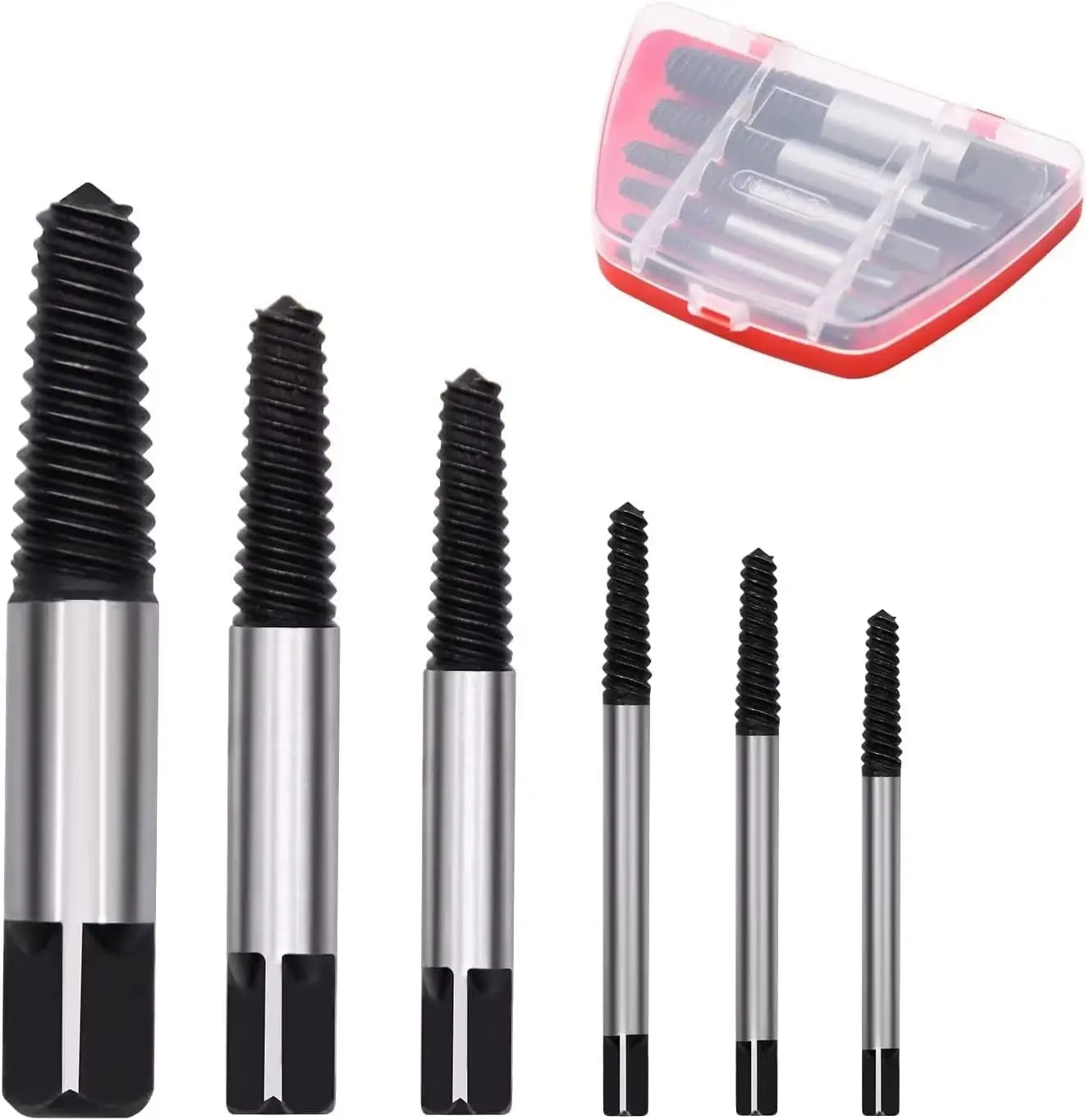 PEXMIENTAS Screw Extractor Water Pipe Broken Pipe Extractor Screw Remover broken Bolt Remover broken Pipe Removal Set